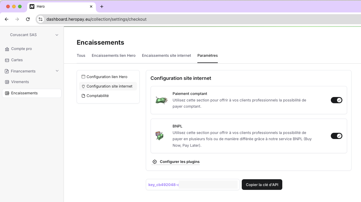 Screen of dashboard hero