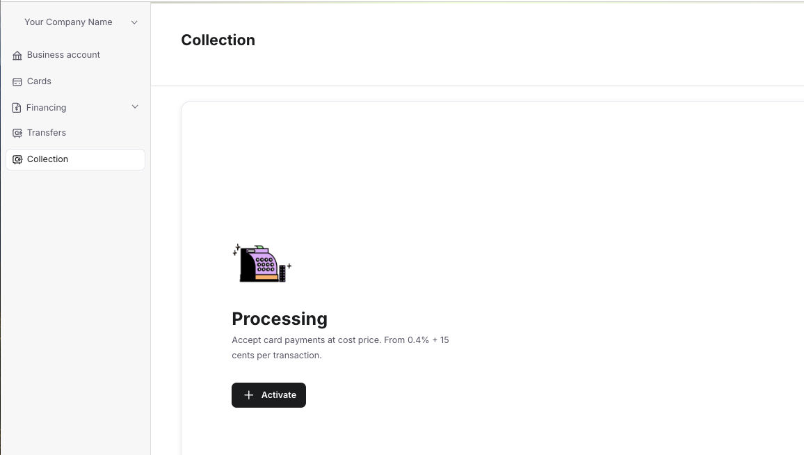 Screen of dashboard hero